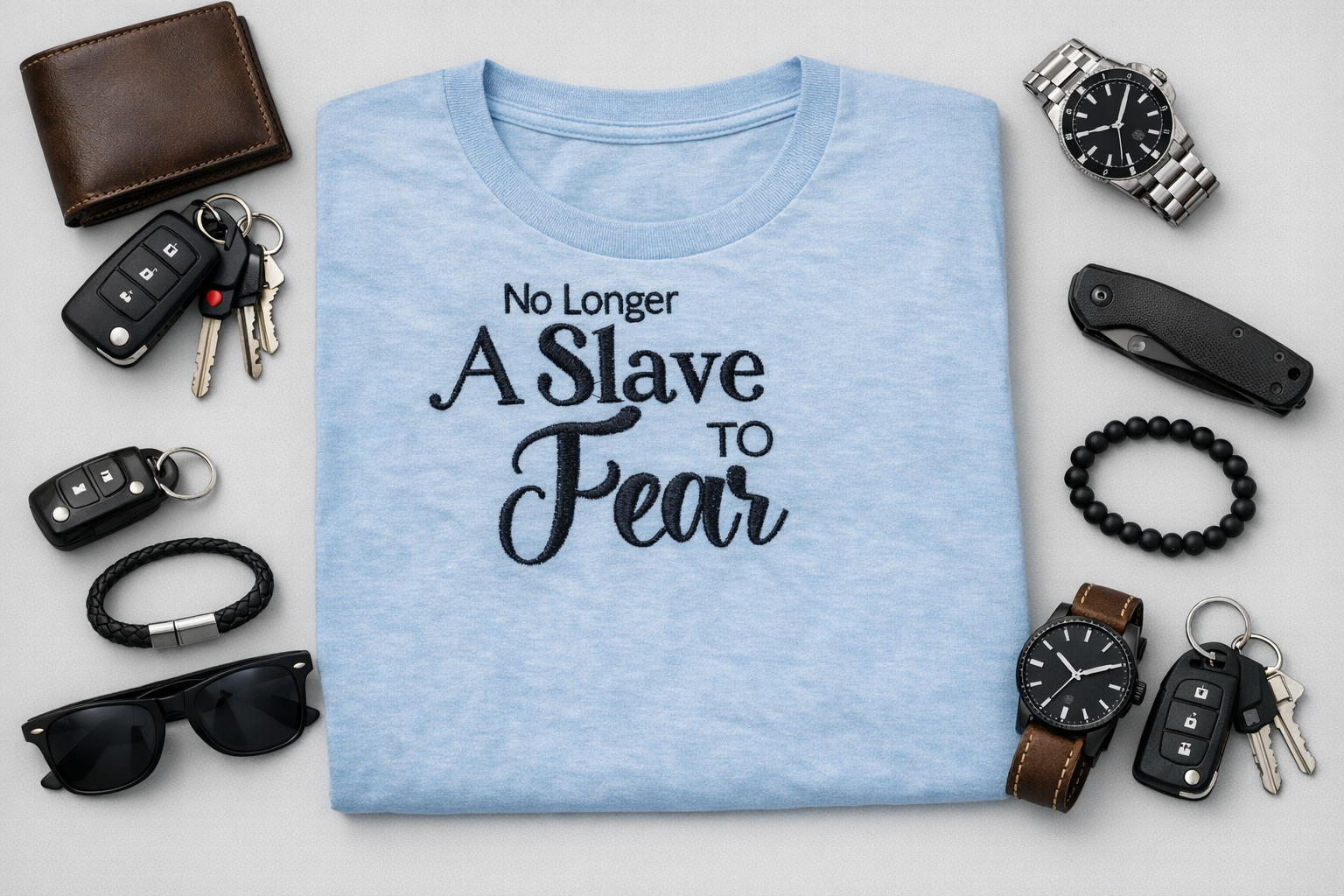 No longer a slave to free tshirt