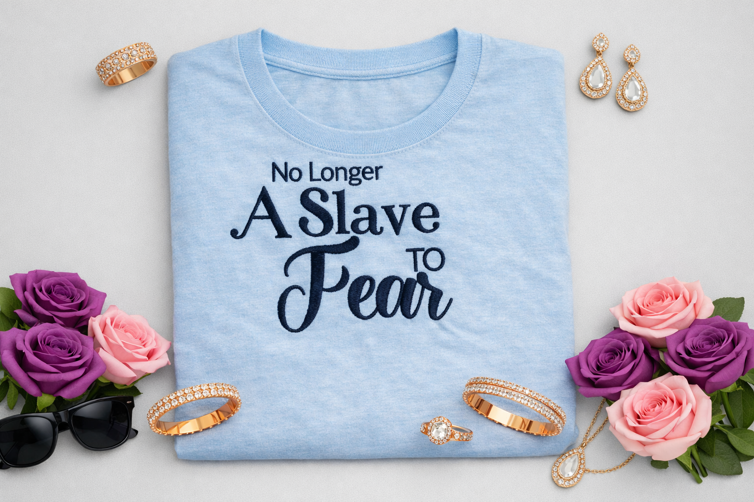 No longer a slave to free tshirt
